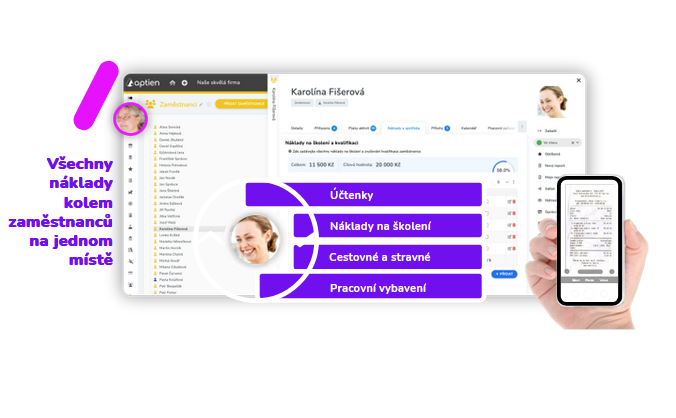 Aptien - Software pro sledování nákladů