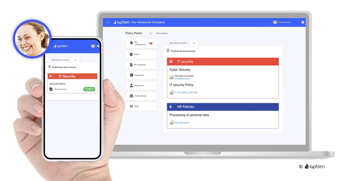 Company Policy Portal for employees