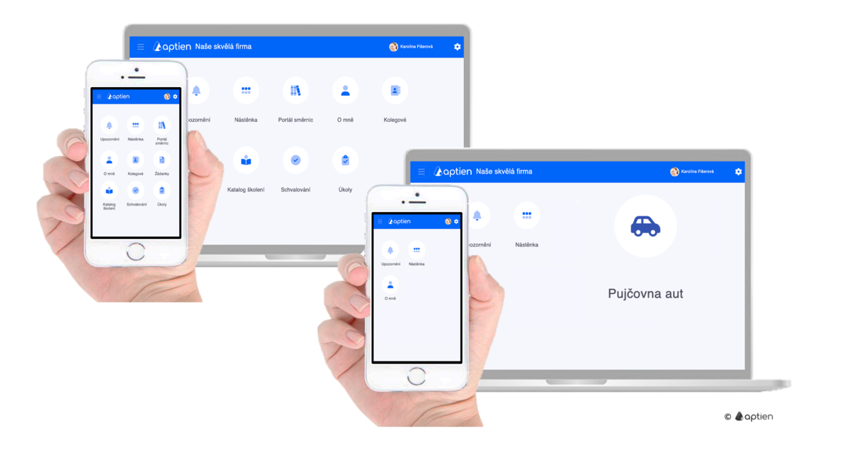 TMP customized intranet