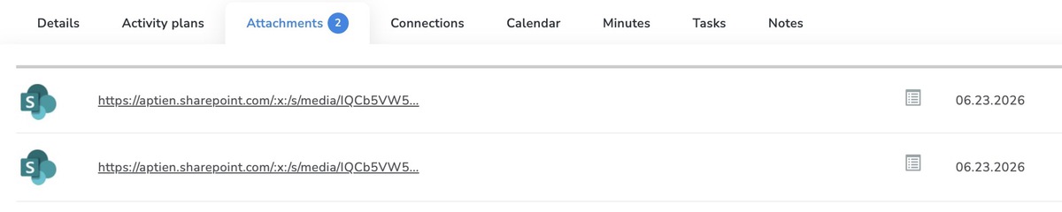 link to sharepoint document