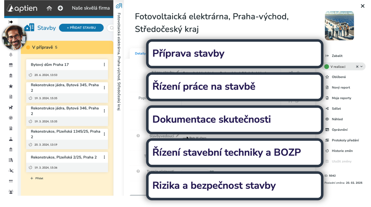 jak řídit stavbu