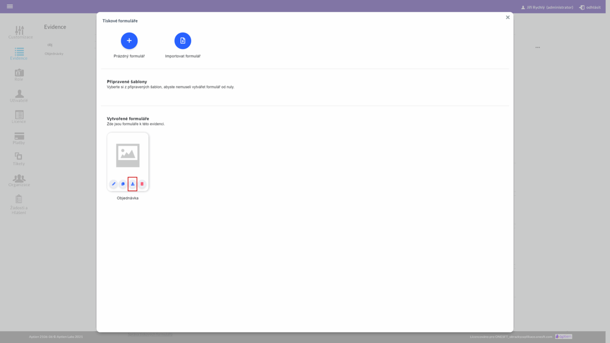 stažení formuláře