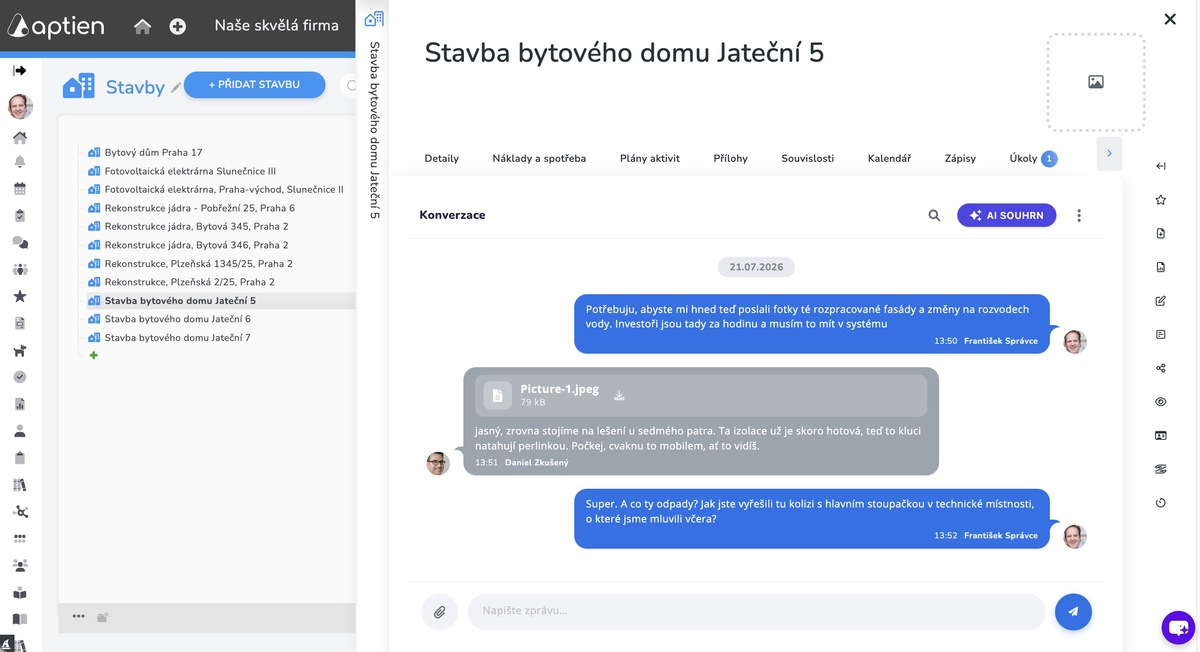Jak na dokumentaci stavby bez WhatsAppu