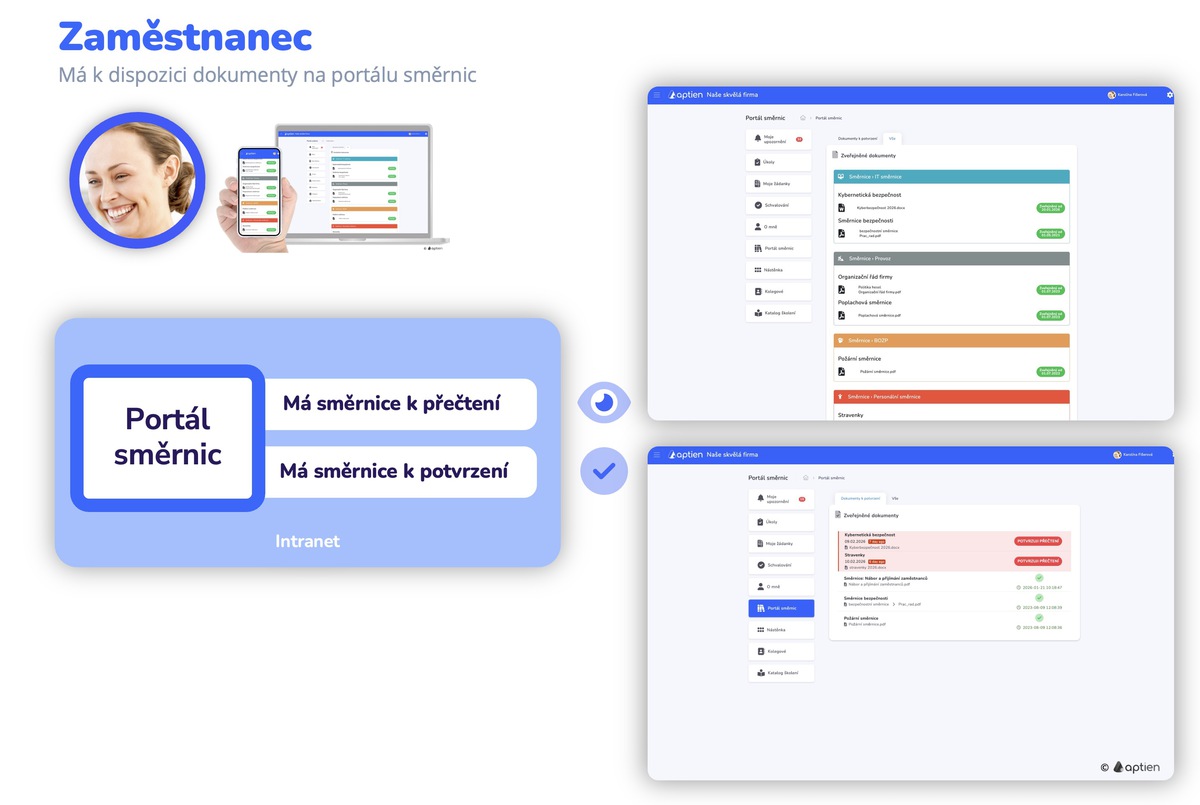 Dokumenty publikované v centru znalostí