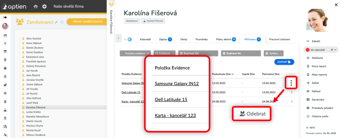 Jak postupovat při vrácení majetku