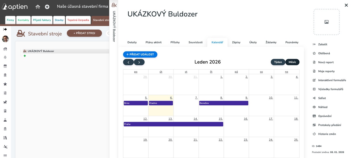 Jak plánovat techniku a stroje na stavby