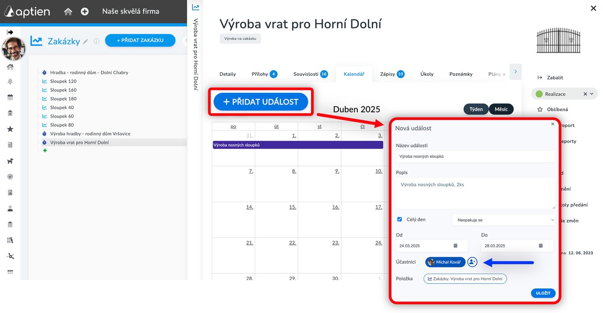 Jak plánovat práci na zakázce