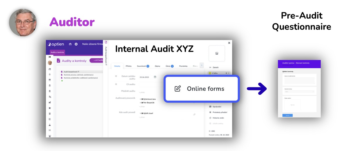How to Send a Pre-Audit Questionnaire for Internal Audit