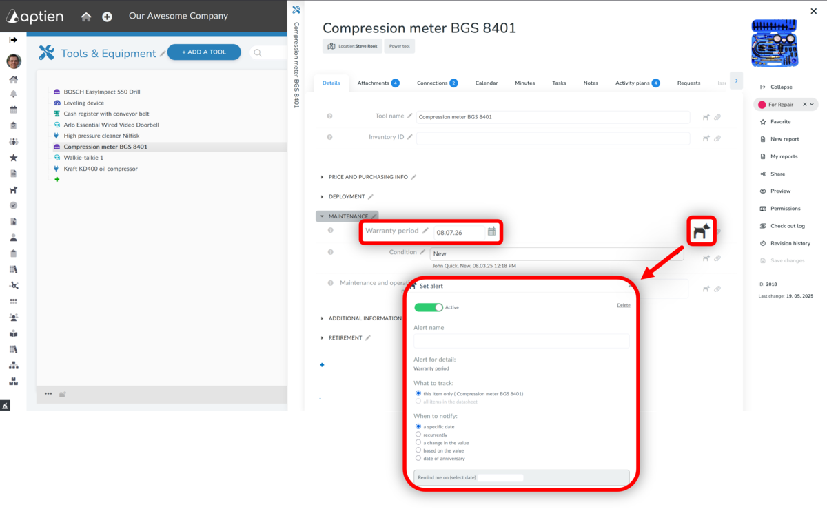 How to Track Warranty Expiration