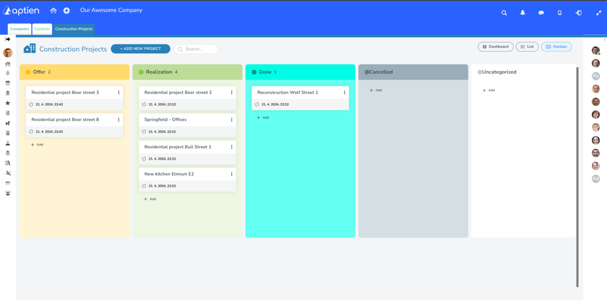 contructions overview