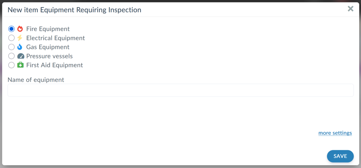 How to add a new device for revision to Aptien