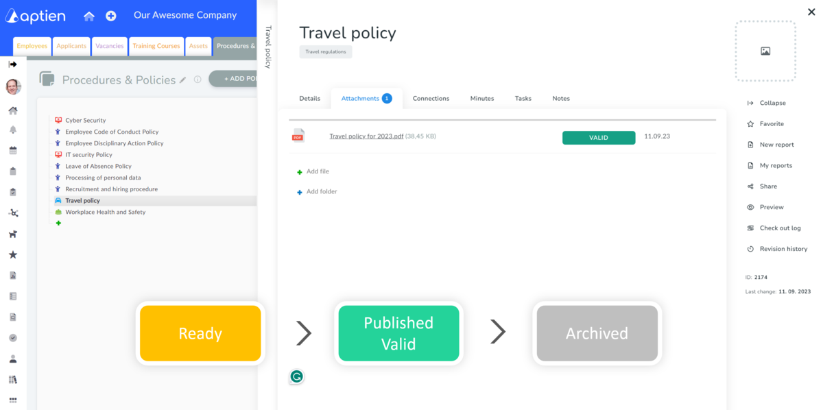 policies overview