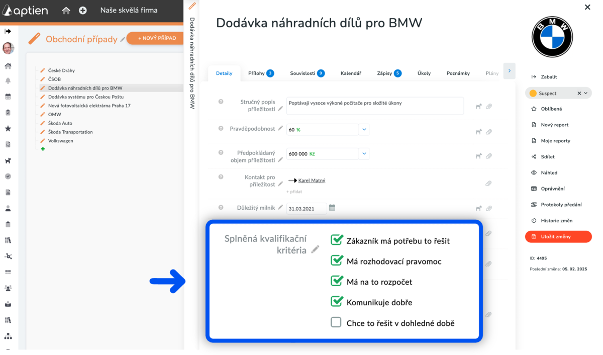 jak třídit - kvalifikovat budoucí zákazníky