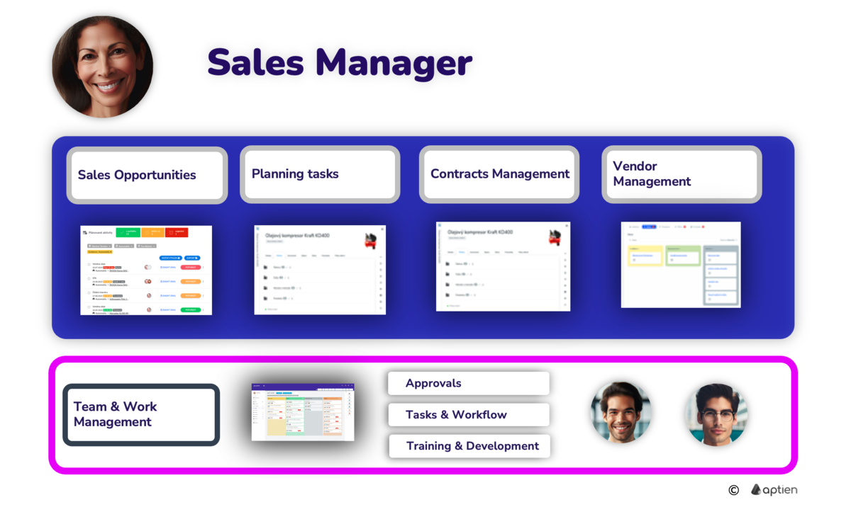 what is sales manager