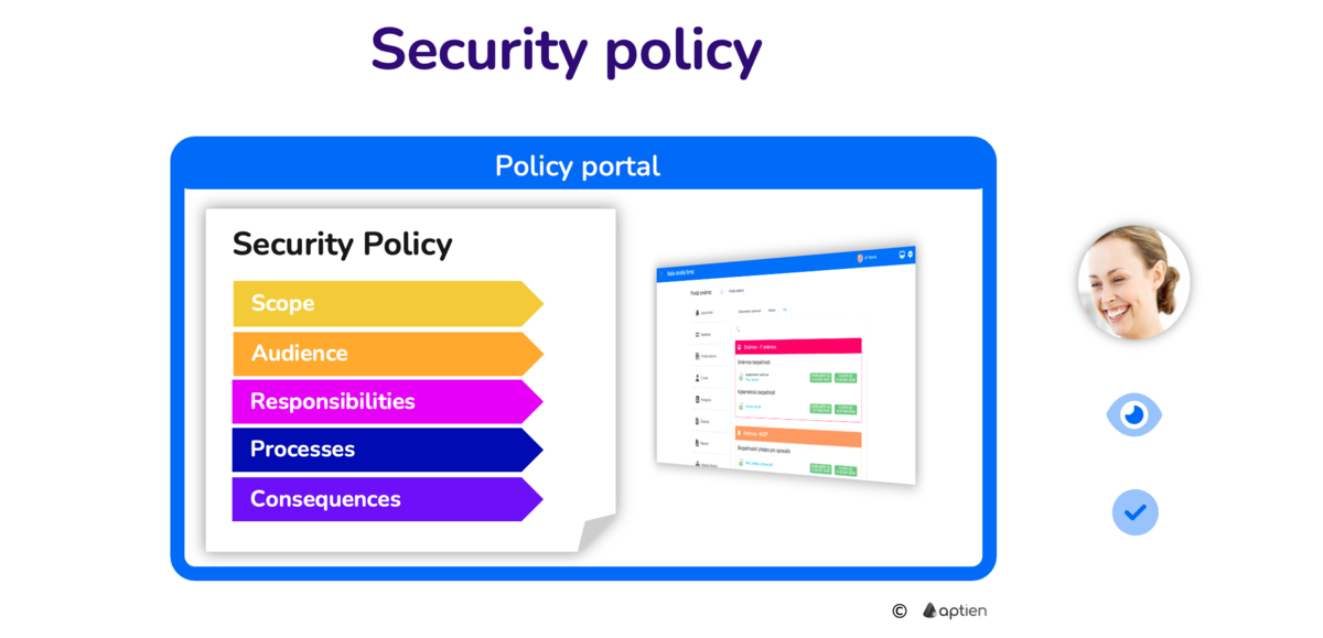 what security policy contains